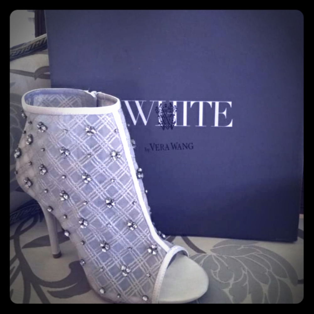 Wedding heel/ booties
